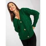 RUE PARIS Sweater-LC-SW-8035.06X-dark green | Shoptok.si