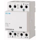 Eaton instalacijski kontaktor 1 St. Z-SCH230/63-04 Nazivni napon: 230 V, 240 V Prebacivanje struje (maks.): 63 A 4 otvarač