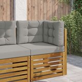  Zunanja blazina za kavč 3 pcs Siva Poliester, (5000202619) | Shoptok.si