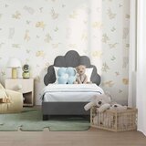  Posteljica za malčke z vzglavjem Temno siva 70 x 140 cm Žamet, (5000105509) | Shoptok.si