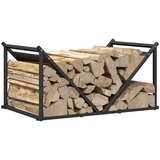  Stalak za drva crni 70x43x34,5 cm hladno valjani čelik | Eponuda.ba