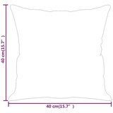 Ukrasni jastuci 2 kom tamnosivi 40 x 40 cm baršunasti | shoptok.hr