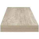  Plutajuće zidne police 2 kom boja hrasta 80 x 23,5 x 3,8 cm MDF | shoptok.hr