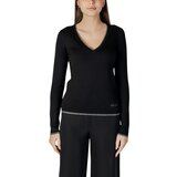 Liu Jo Puloverji ECS CHIUSA M/L WXX053MS49I Črna | Shoptok.si