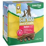Barkoo Varčno pakiranje Dental Snacks 28 oz. 56 kosov - BREZŽITNA receptura - Za srednje velike pse 56 kosov (1,12 kg)