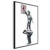  Plakat - Graffiti is a Crime 60x90 Crni okvir | shoptok.hr