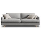 Micadoni Siva sklopiva/s prostorom za odlaganje sofa 233 cm Naomi – | shoptok.hr