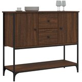  Komoda smeđa boja hrasta 100 x 36 x 85 cm konstruirano drvo | shoptok.hr