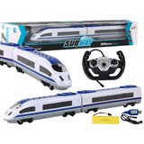 Lean Toys Vlak daljinsko voden luči 65 cm R/C bela | Shoptok.si