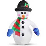 Family Christmas Napihljiv snežak z LED osvetljitvijo 120 cm IP44 Cene