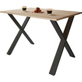MID.YOU PISALNA MIZA črna, hrast sonoma | Shoptok.si