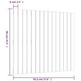  Zidno uzglavlje 95,5x3x90 cm od masivne borovine | shoptok.hr