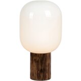 Markslöjd Tamno smeđa stolna lampa sa staklenim sjenilom (visina 44 cm) Skene – Cijene
