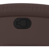  Naslonjač od umjetne kože smeđi | shoptok.hr