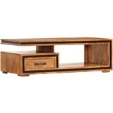 vidaXL Klubska mizica 100x45x33 cm trden akacijev les Cene