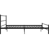  Okvir za krevet crni metalni 200 x 200 cm | Eponuda.ba