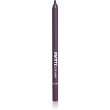Gosh Matte svinčnik za oči z mat učinkom odtenek 019 Dusty Violet 1.2 g | Shoptok.si