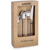 BIZZOTTO Pribor 16 ks iz nerjavečega jekla v srebrni barvi za 4 osebe Bronte – | Shoptok.si