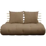 Raztegljiv kavč Shin Sano Natural Clear/Mocca