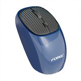 INF Ergonomska brezžična miška z možnostjo polnjenja - 2.4G, nastavljiv DPI Blue, (5000129808) Cene
