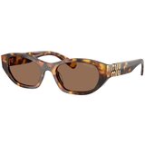 Miu Miu MUA03S 14L60M ONE SIZE (53) Havana/Rjava | Shoptok.si