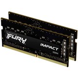 Kingston sodimm DDR4 32GB (2x16GB kit) 3200MHz, fury impact black (KF432S20IBK2/32) | Eponuda.com