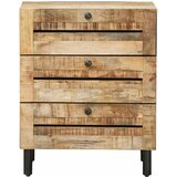  Noćni ormarić Prirodna 50 x 33 x 62 cm Čvrsto drvo manga | shoptok.hr