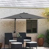  Vrtni suncobran Antracit 248,5 x 247,5 x 160 cm | shoptok.hr