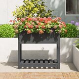  Sadilica s policom siva 82,5x54x81 cm od masivne borovine | shoptok.hr