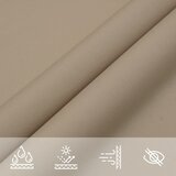  Jedro protiv sunca od tkanine pravokutno 2 x 5 m smeđe-sivo | shoptok.hr