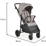Cangaroo kolica za bebe do 22kg buggy beige, 0m+ | ePonuda.com
