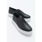 LuviShoes Ante Black-white Leather Men's Shoes cene