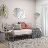  Okvir za krevet na razvlačenje bijeli metalni 90 x 200 cm | shoptok.hr