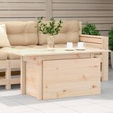  The Living Store Vrtna miza 100x50x75 cm trdna borovina - Vrtna Miza, (21474563) Cene