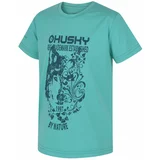 Husky Children's functional T-shirt Tash K turquoise