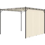  Vrtna sjenica s bočnim zastorom 3 x 3 x 2,25 m krem | shoptok.hr