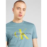 Calvin Klein Jeans Majica svetlo modra / rumena / črna | Shoptok.si