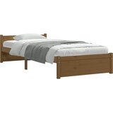 Okvir za krevet od masivnog drva boja meda 75x190 cm mali | Eponuda.com