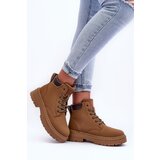 Boto Women's Quilted Lined Boots Corbin Dark Beige | Shoptok.si