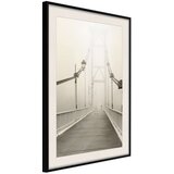  Poster - Bridge Disappearing into Fog 20x30 | shoptok.hr