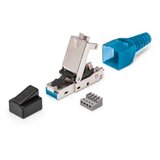 Keline Oklopljeni RJ45 konektor za direktnu terminaciju 22-27 AWG KE-FT45-C6AS