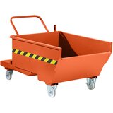  Pomični prekucni zaboj s sklopnim mehanizmom, s kolesno opremo, prostornina 0,285 m³ | Shoptok.si