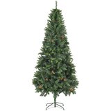  Umjetno božićno drvce sa šiškama zeleno 210 cm | Eponuda.ba