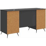  Stol Crna 142,5 x 50 x 75 cm Konstruirano drvo | shoptok.hr