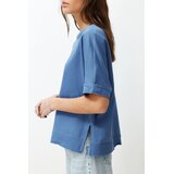 TRENDYOLMILLA Ženska majica TWOSS24TS00027, Tamnoplava | Eponuda.com