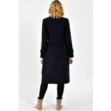 Dewberry Z6645 WOMEN'S COAT-NAVY BLUE | shoptok.hr