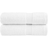 vidaXL Premium brisače za roke SOLUND 2 kosa bele 50x100 cm 600 g/m², (5000307704) | Shoptok.si