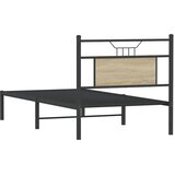  Okvir kreveta bez madraca boja hrasta sonome 80 x 200 cm drveni | shoptok.hr
