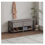 Hanah home cipelarnik inola shoe bench Lıght mocha | ePonuda.com