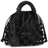 Kurt Geiger London SM MACRAME CRYSTAK BAG Crna Cijene